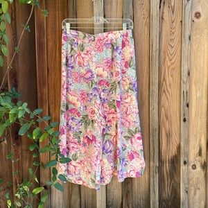 Vintage culottes Floral